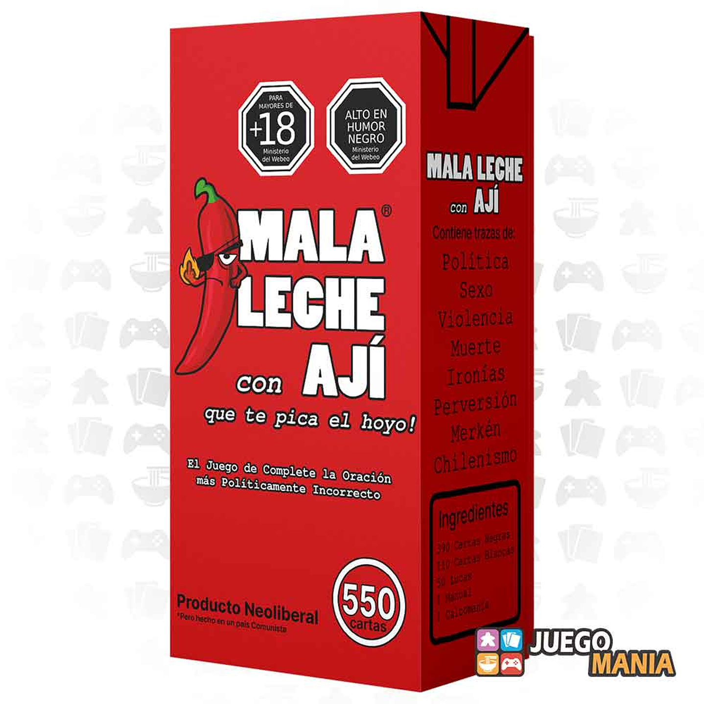 Mala Leche con Aji - Juego de mesa