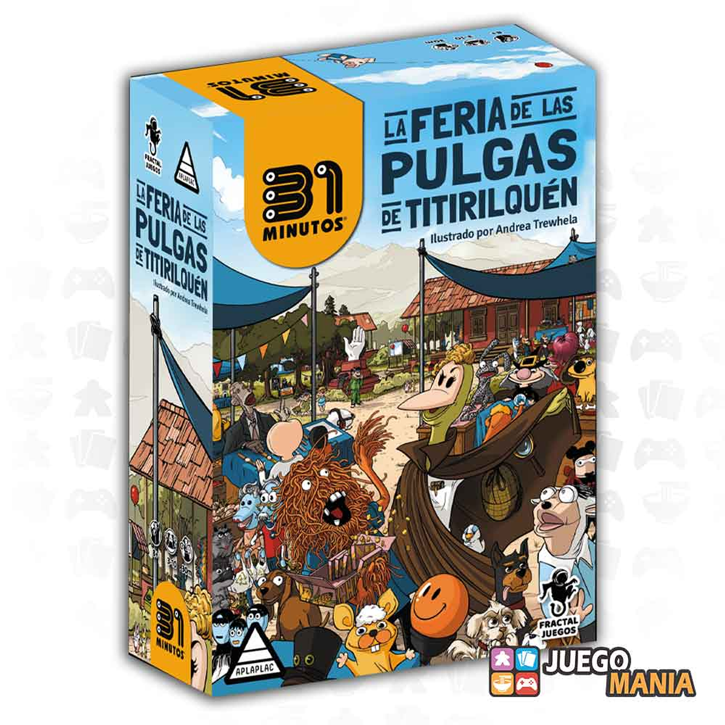 La feria de las pulgas de Titirilquen | Juego de mesa