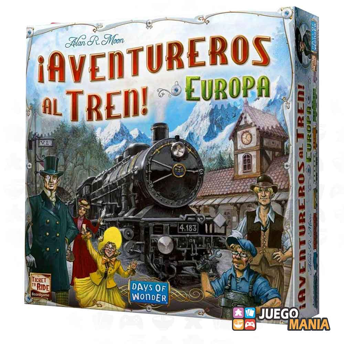Aventureros al tren Europa | Juego de mesa