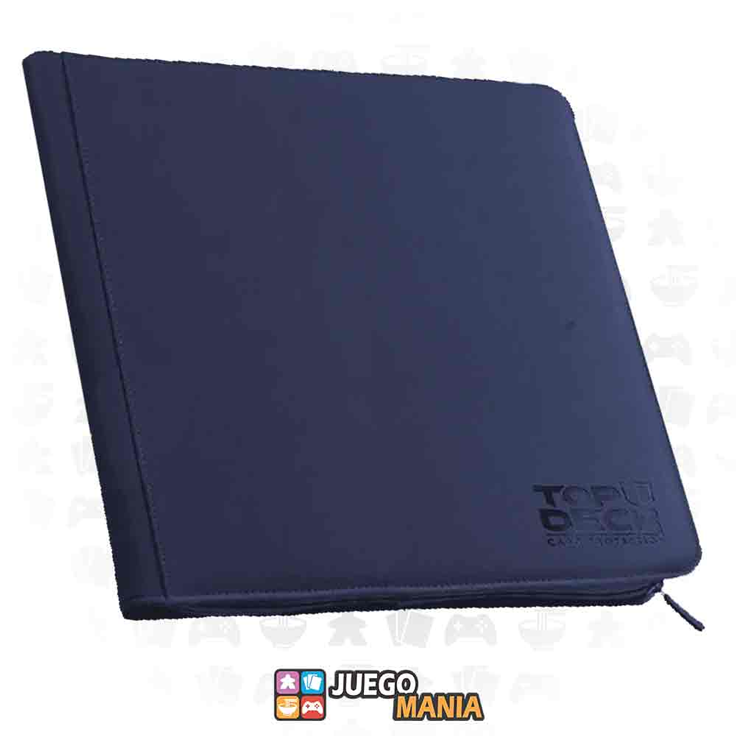 Carpetas Blinder Eco Cuero con Cierre 480 Espacios Azul 1