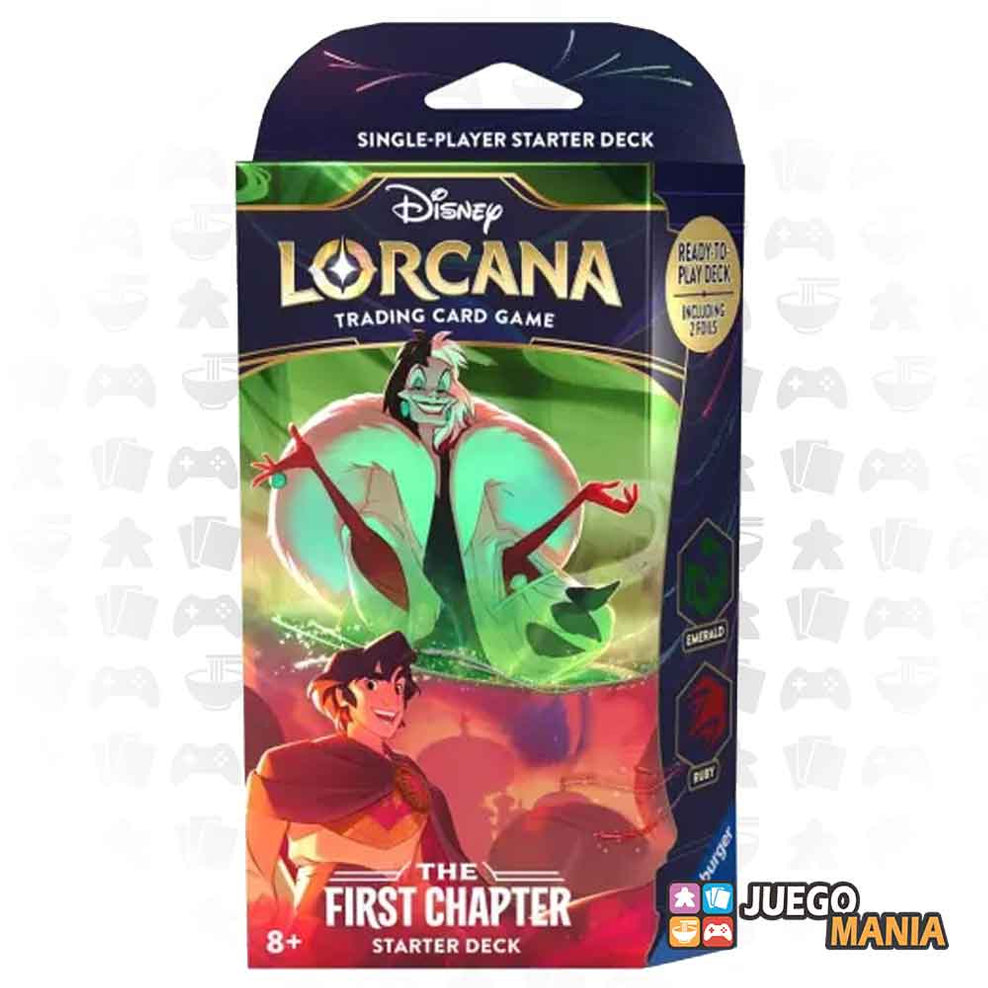 Lorcana The First Chapter Single-Player Deck / Ruby & Emerald