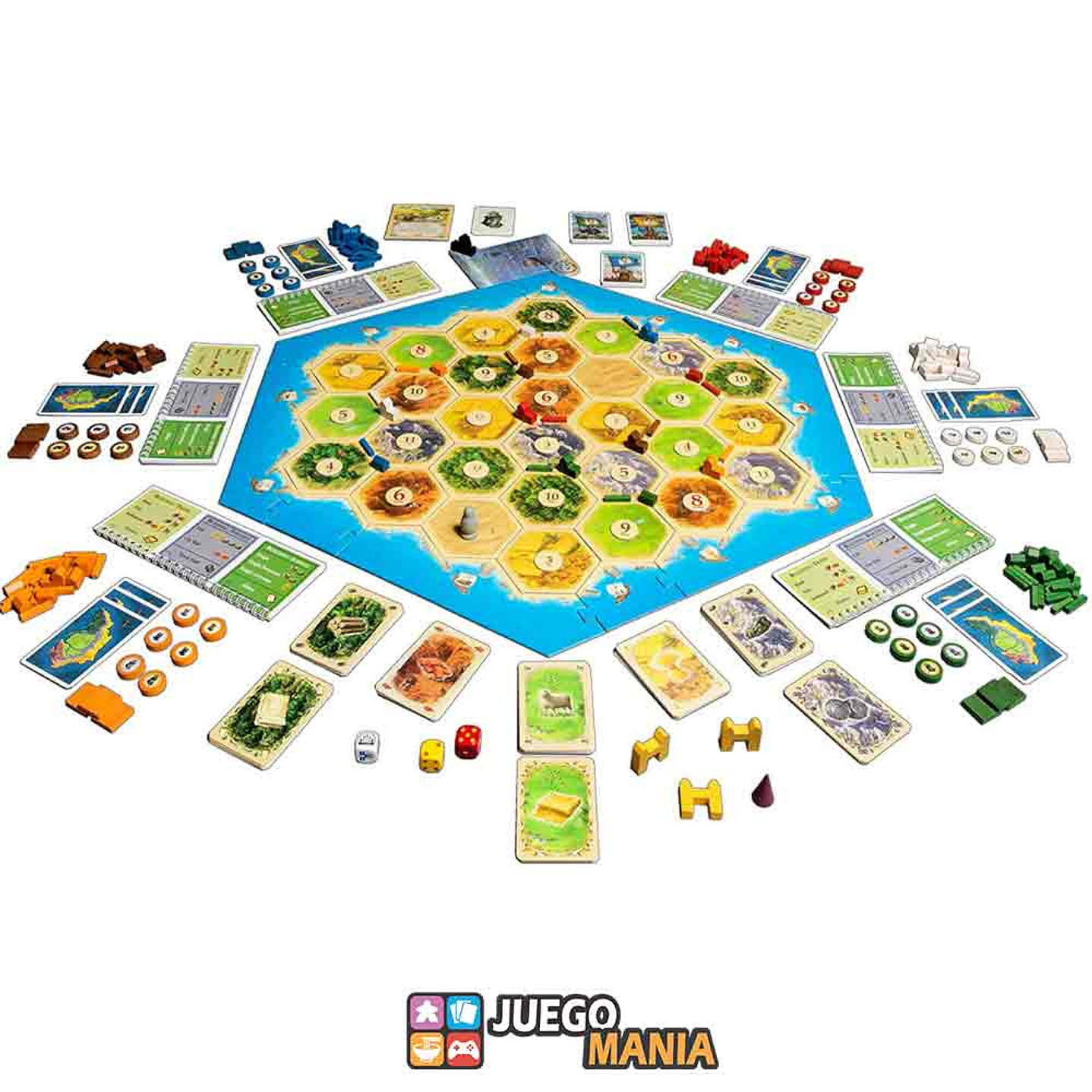 Catan Expansion - Mercaderes y Barbaros de Catan 2