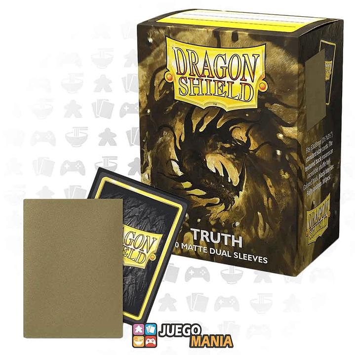 Dragon Shield Protector Standard Dual Matte - TRUTH (100u)
