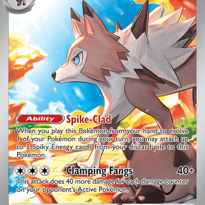 Lycanroc JTG 166/159