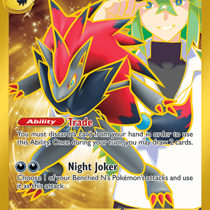 N's Zoroark ex JTG 189/159