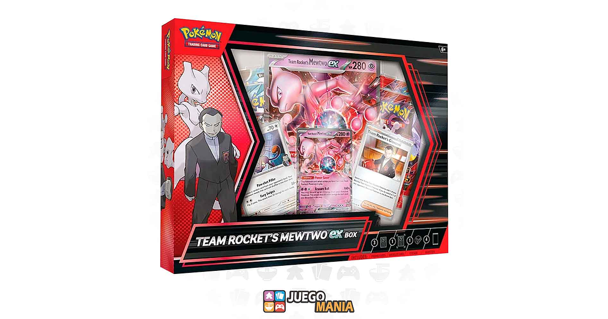 Team Rocket's Mewtwo ex Box