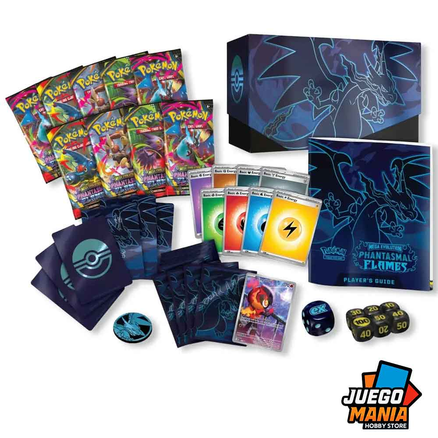 Pokemon Tcg - Phantasmal Flames - Elite Trainer Box  2