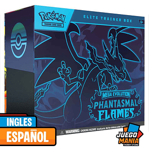Pokemon Tcg - Phantasmal Flames - Elite Trainer Box 