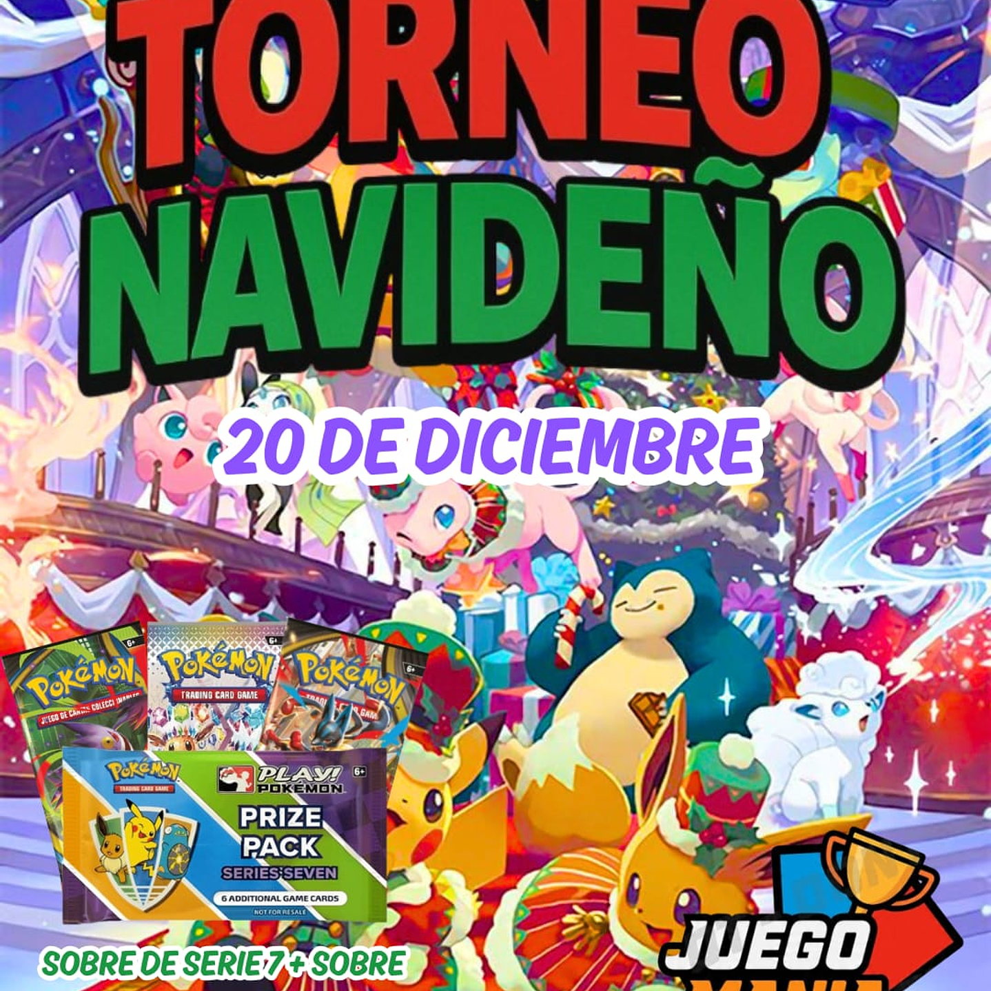 Liga Juegomania - Torneo Navideño - Sabado 20 Diciembre 