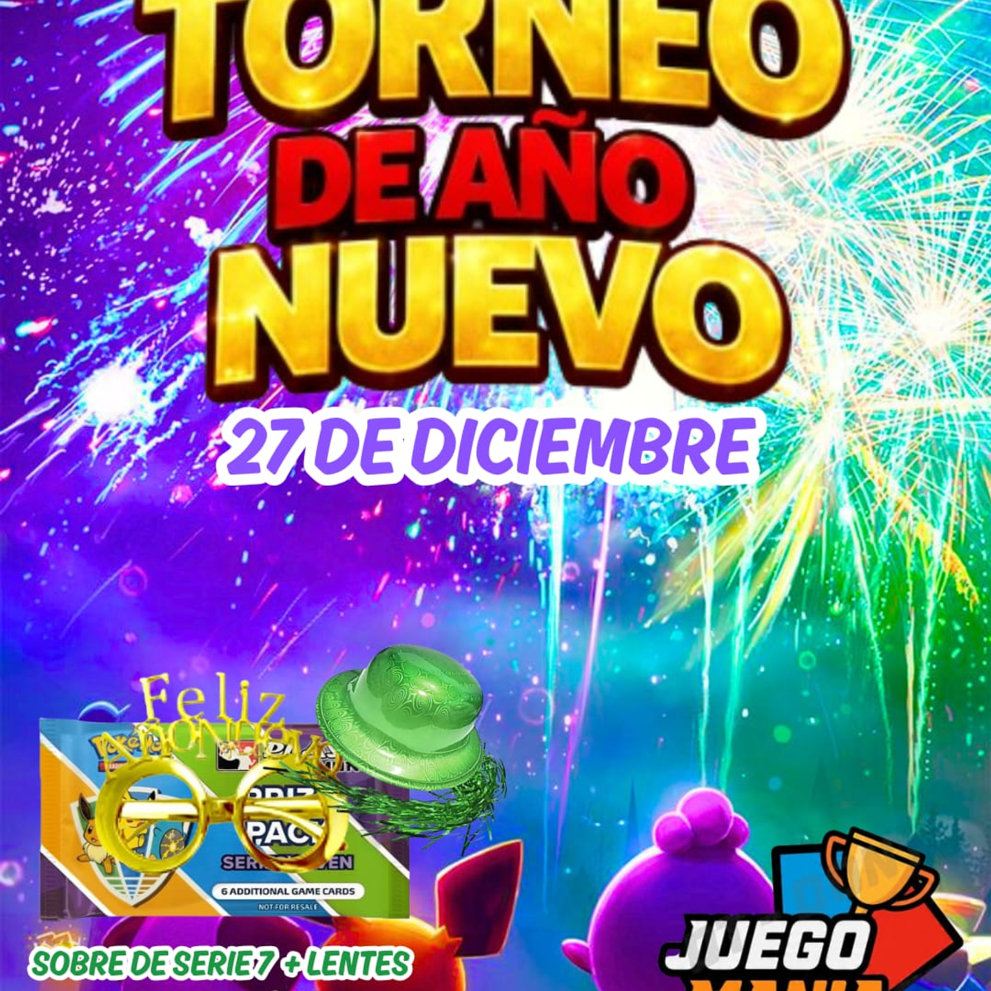 Liga Juegomania - Torneo de Año Nuevo - Sabado 27 Diciembre