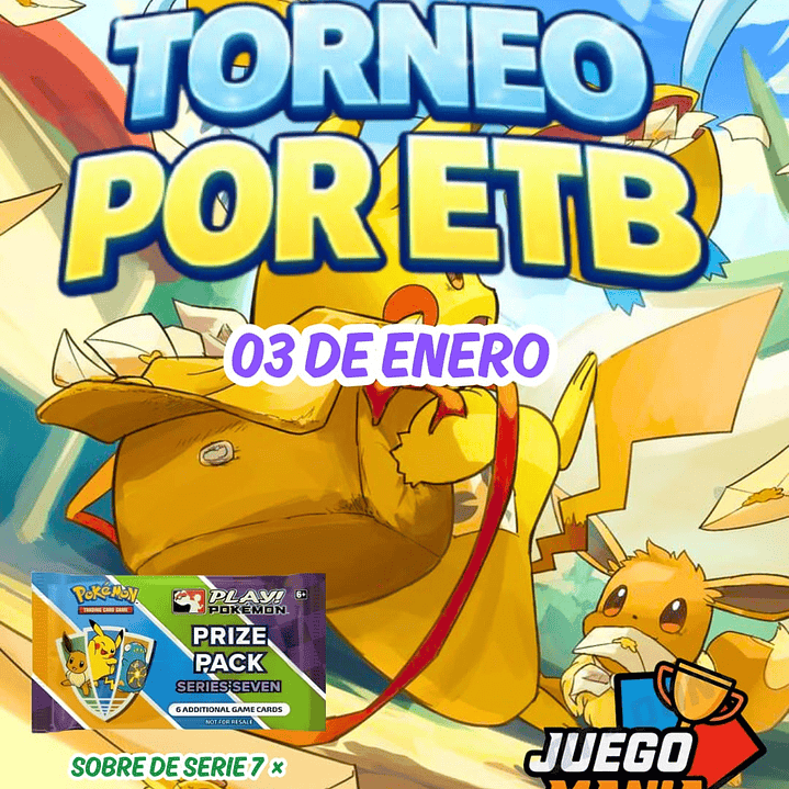 Liga Juegomania - Torneo x ETB 2026 - Sabado 3 Enero