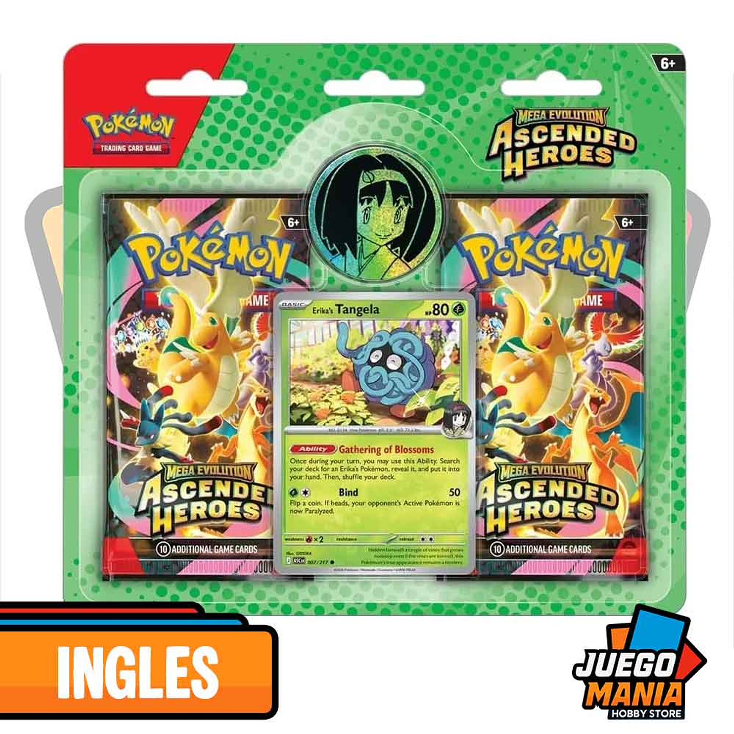 Ascended Heroes - Collection - Erika | INGLES