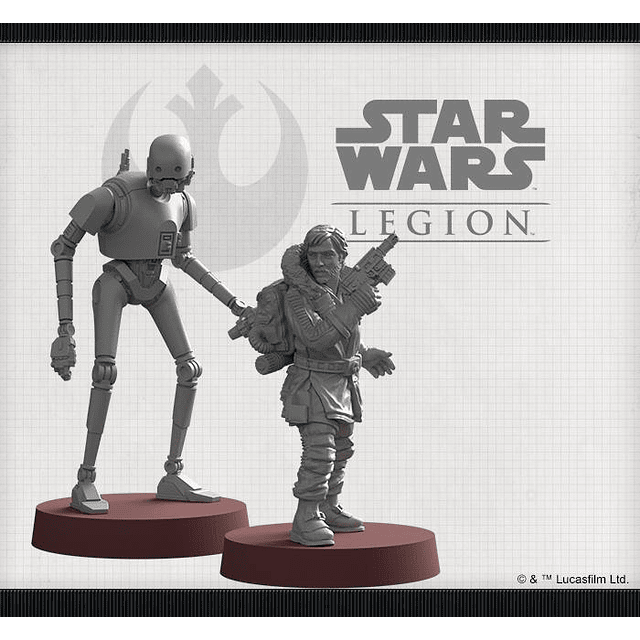 SW Legion: Cassian Andor y K-2SO