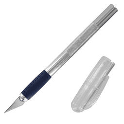 Herramientas - Cutter de aluminio mango de silicona / Incluye cuchilla n11