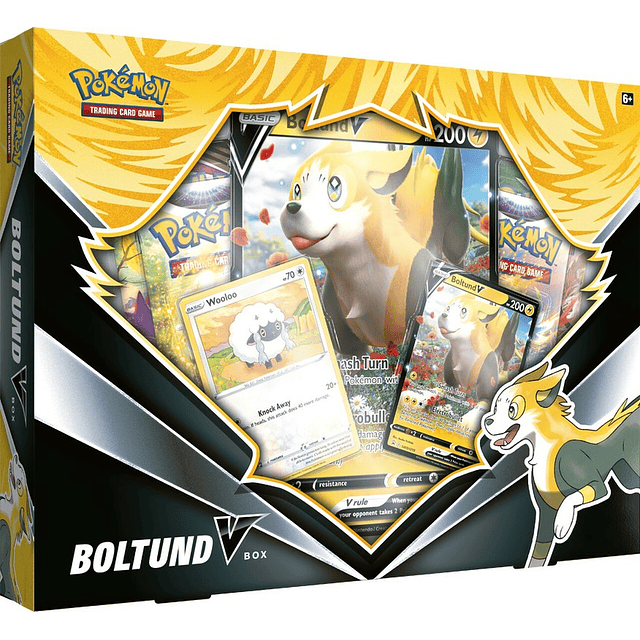 Pokemon Boltund V Box (Inglés)