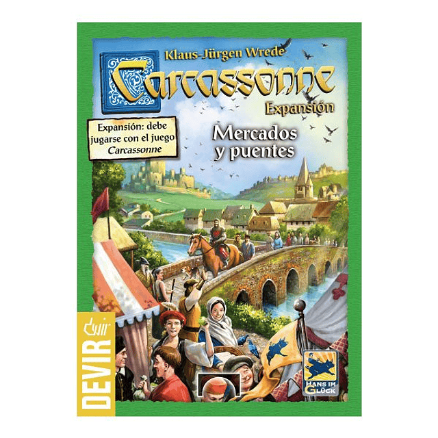 Carcassonne: Mercados y Puentes (2da Edición)