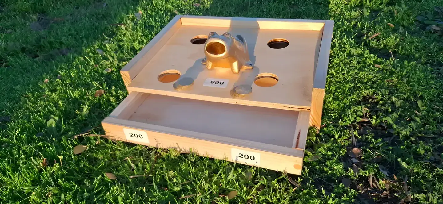 Juego de la Rana + 8 tejos 3