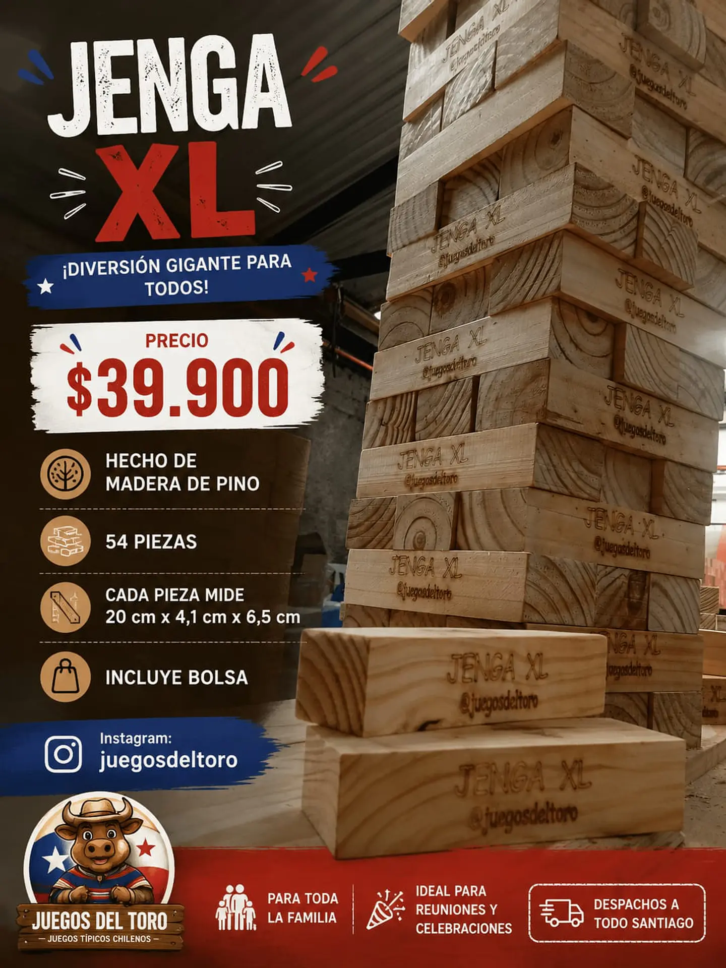 Jenga Gigante 3