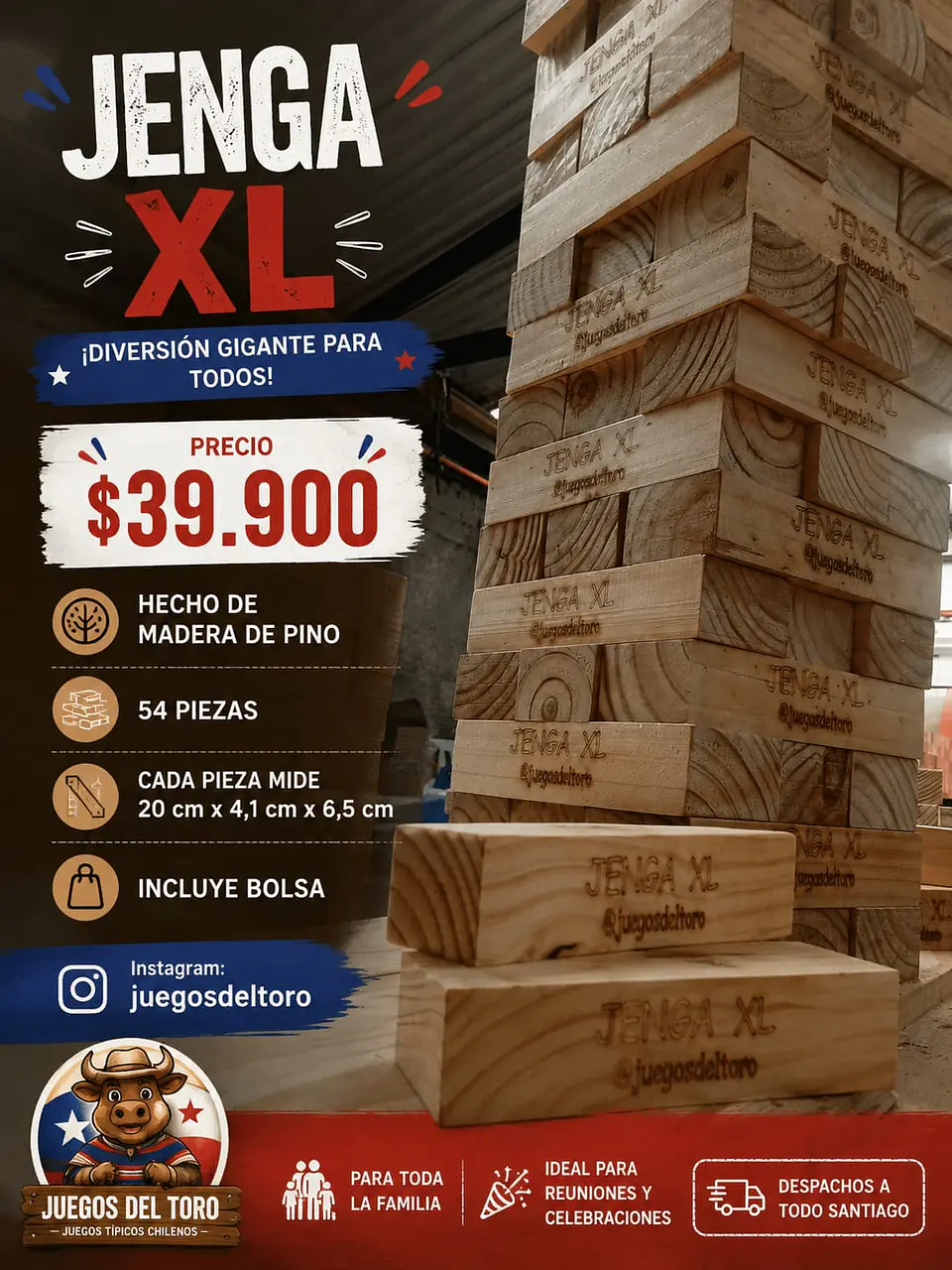 Jenga Gigante 3
