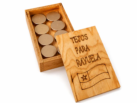 Caja de 8 Tejos