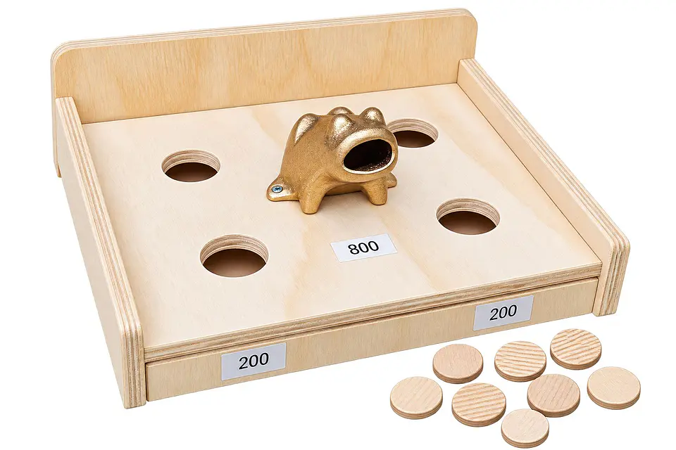 Juego de la Rana + 8 tejos 1