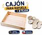 Cajón para rayuela + 8 Tejos - Miniatura 2