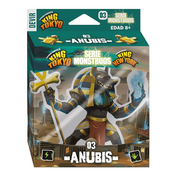 King of Tokyo NY Monstruo Anubis  1