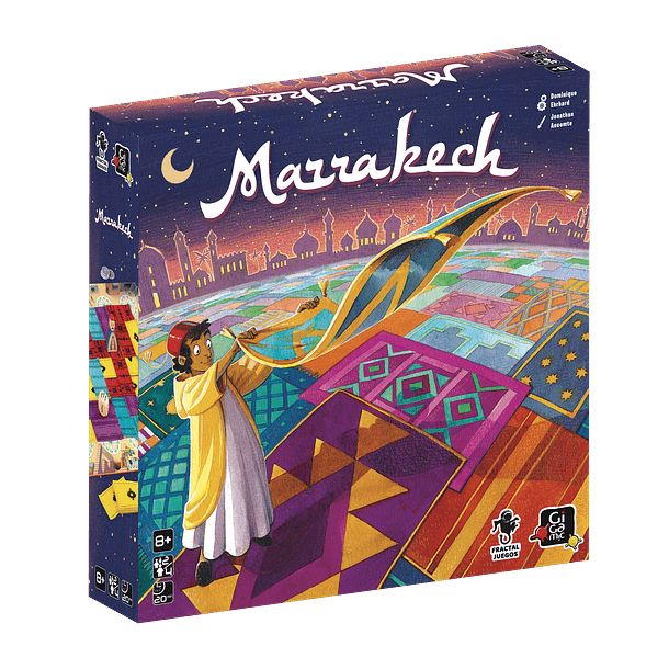 Juegos de Mesa Marrakech - Fractal