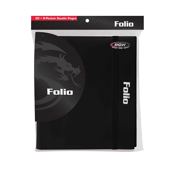 Pro-Folio 9-Pocket Black  1