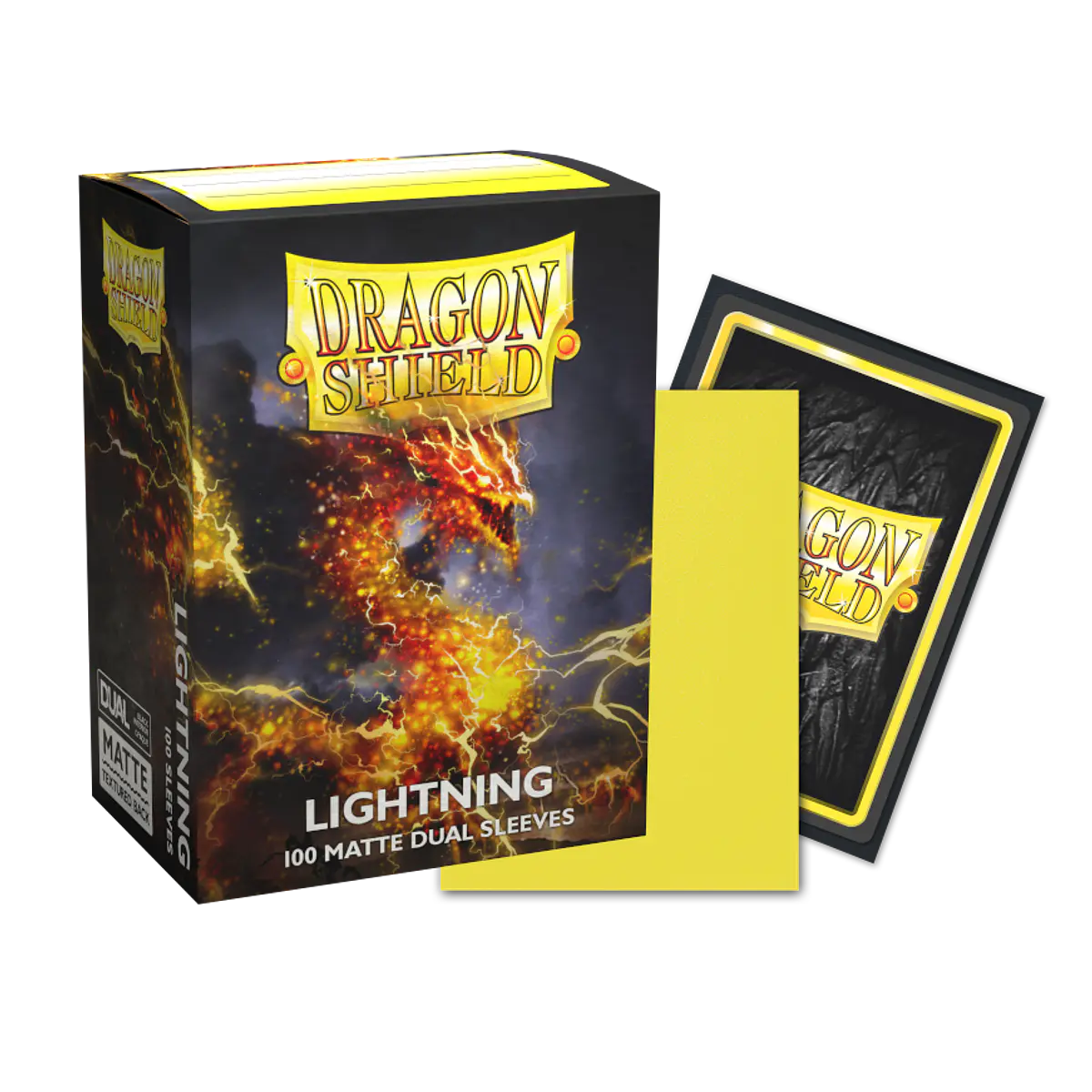 Dragon Shield Dual Matte - Lightning (100 ct.) main image 1