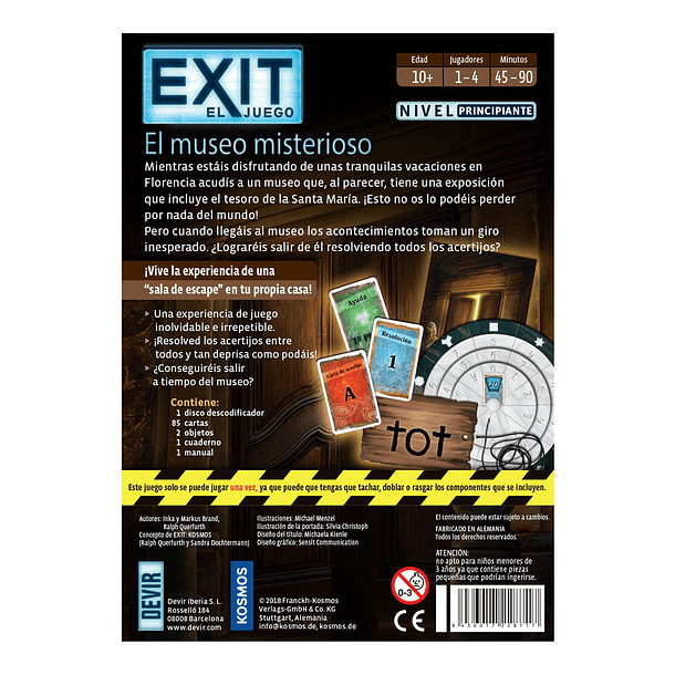 Exit: El museo misterioso