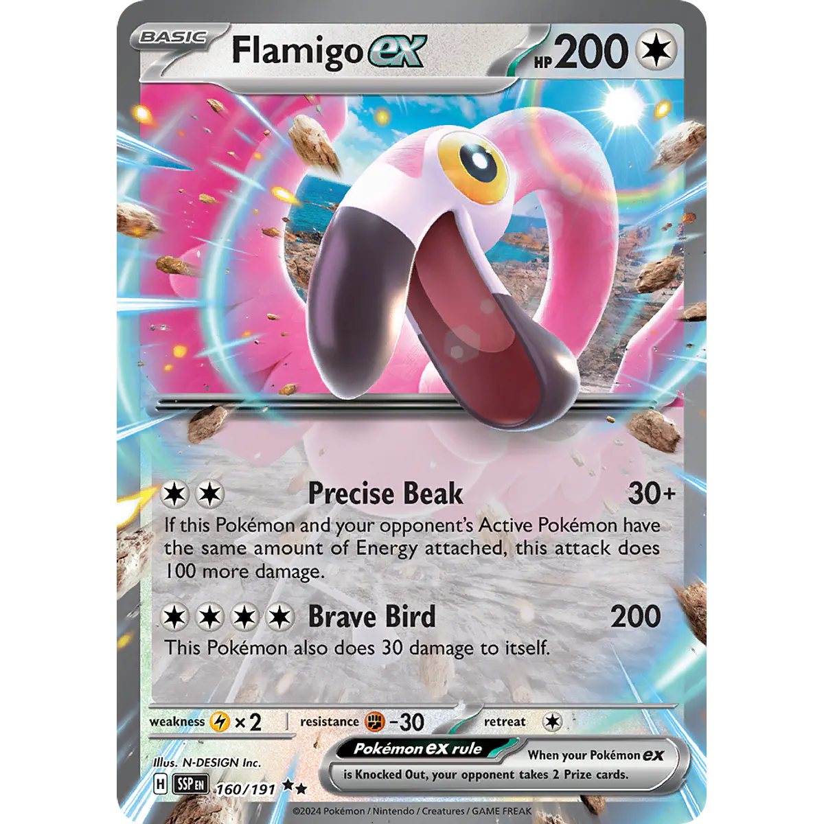 Flamigo EX 160/191 - Español - Surging Sparks