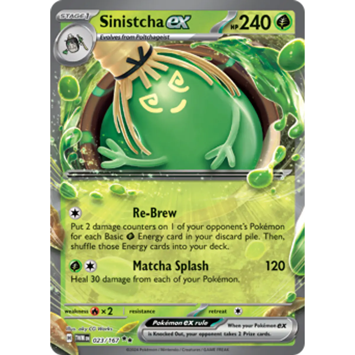 Sinistcha EX 023/167 - Inglés - Twilight Masquerade