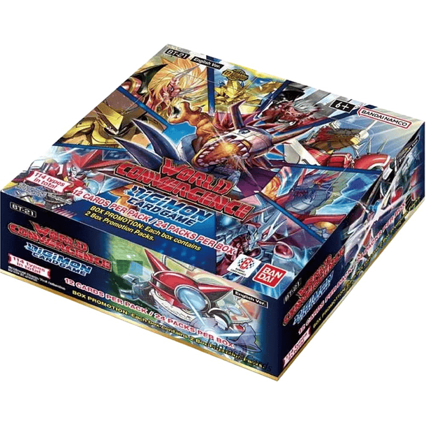 Digimon TCG: World Convergence BT-21 Booster Display