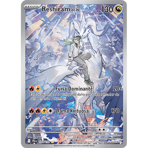Reshiram de N 167/159 - Español - Journey Together