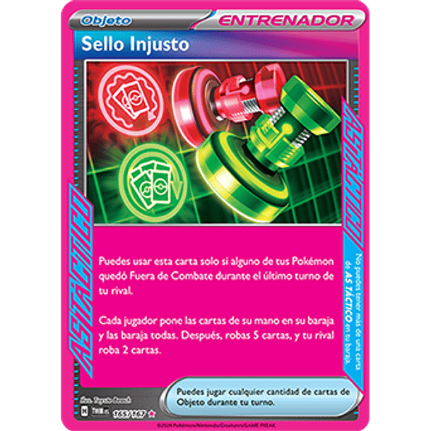 Sello Injusto 165/167 - Español - Twilight Masquerade