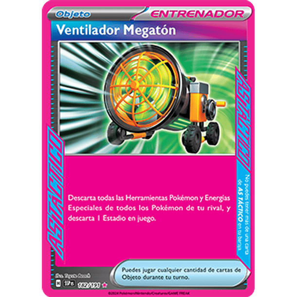 Ventilador Megatón 182/191 - Español - Surging Sparks