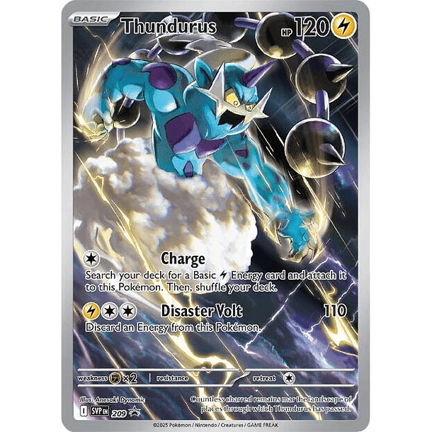 Thundurus 209 - Inglés - Scarlet & Violet Promo Cards