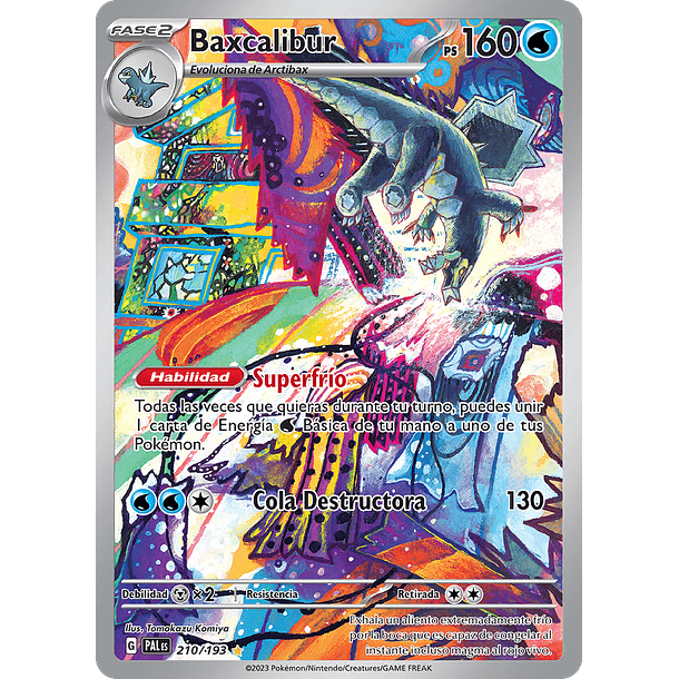 Baxcalibur 210/193 - Español - Paldea Evolved