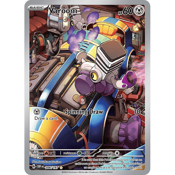 Varoom 206/197 - Inglés - Obsidian Flames