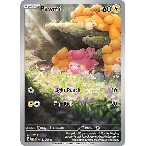 Pawmi 226/091 - Inglés - Paldean Fates