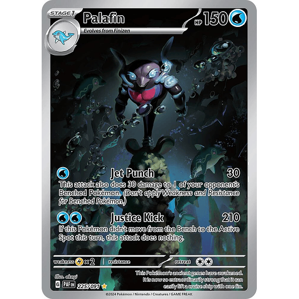 Palafin 225/091 - Inglés - Paldean Fates