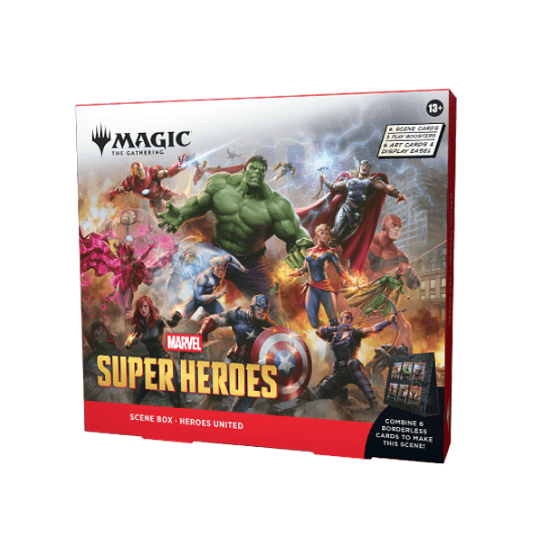 Universes Beyond Marvel Super Heroes - Heroes United Scene Box