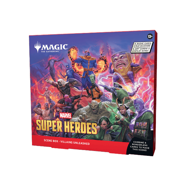 Universes Beyond Marvel Super Heroes - Villains Unleashed Scene Box