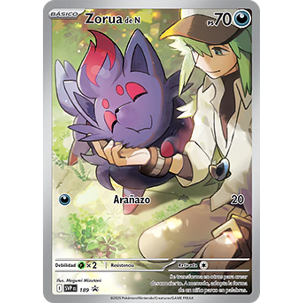Zorua de N 189 - Español - Scarlet & Violet Promo Cards