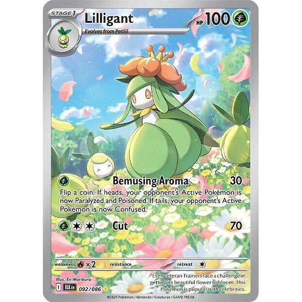 Lilligant - 092/086 - SV: Black Bolt (BLK) Español