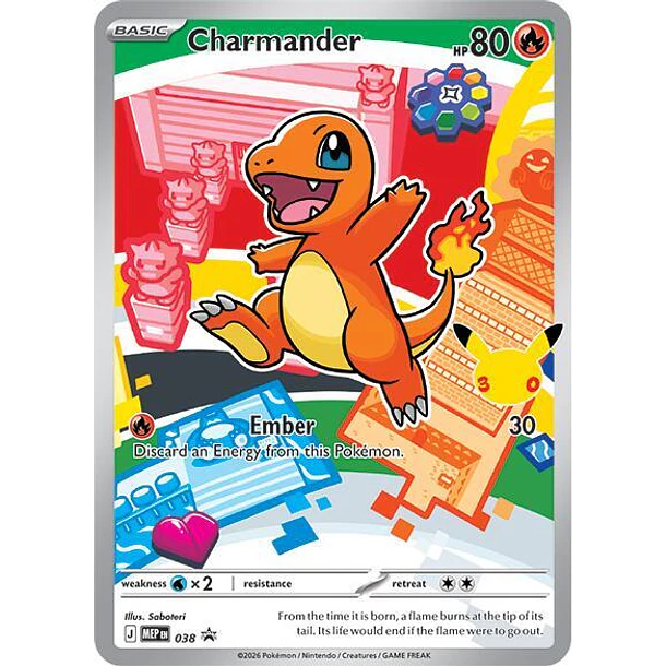 Charmander - 038 - ME: Mega Evolution Promo (MEP) Español