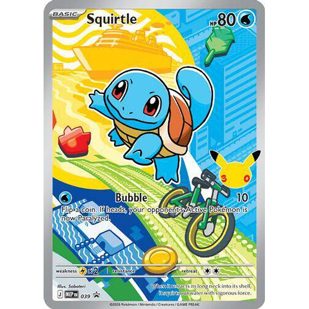 Squirtle - 039 - ME: Mega Evolution Promo (MEP) Español