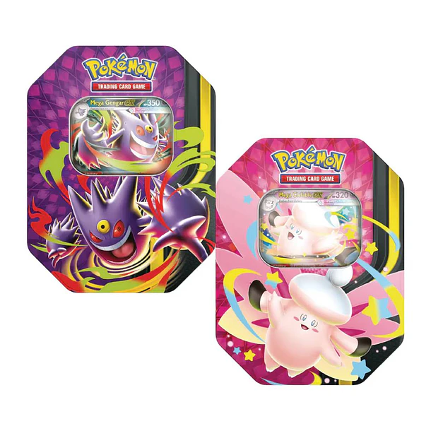 POKEMON TCG - Mega Moonlit Tin Ingles ( AL AZAR)