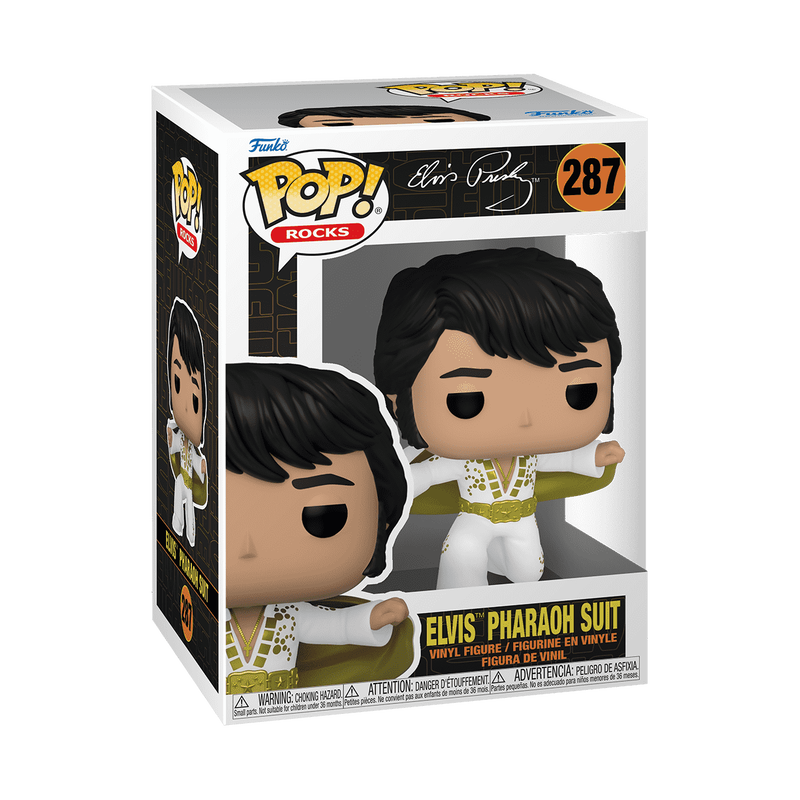 Funko Pop! Rocks #287 - Elvis Presley: Elvis Pharaoh Suit 1